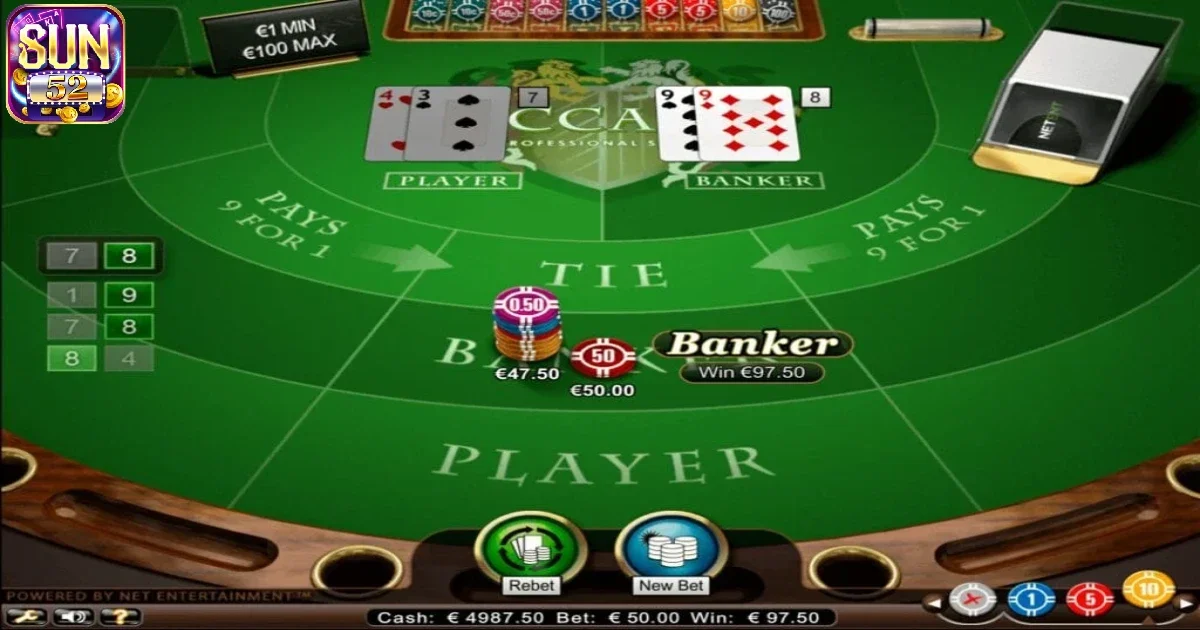 Game bai Baccarat Sun52